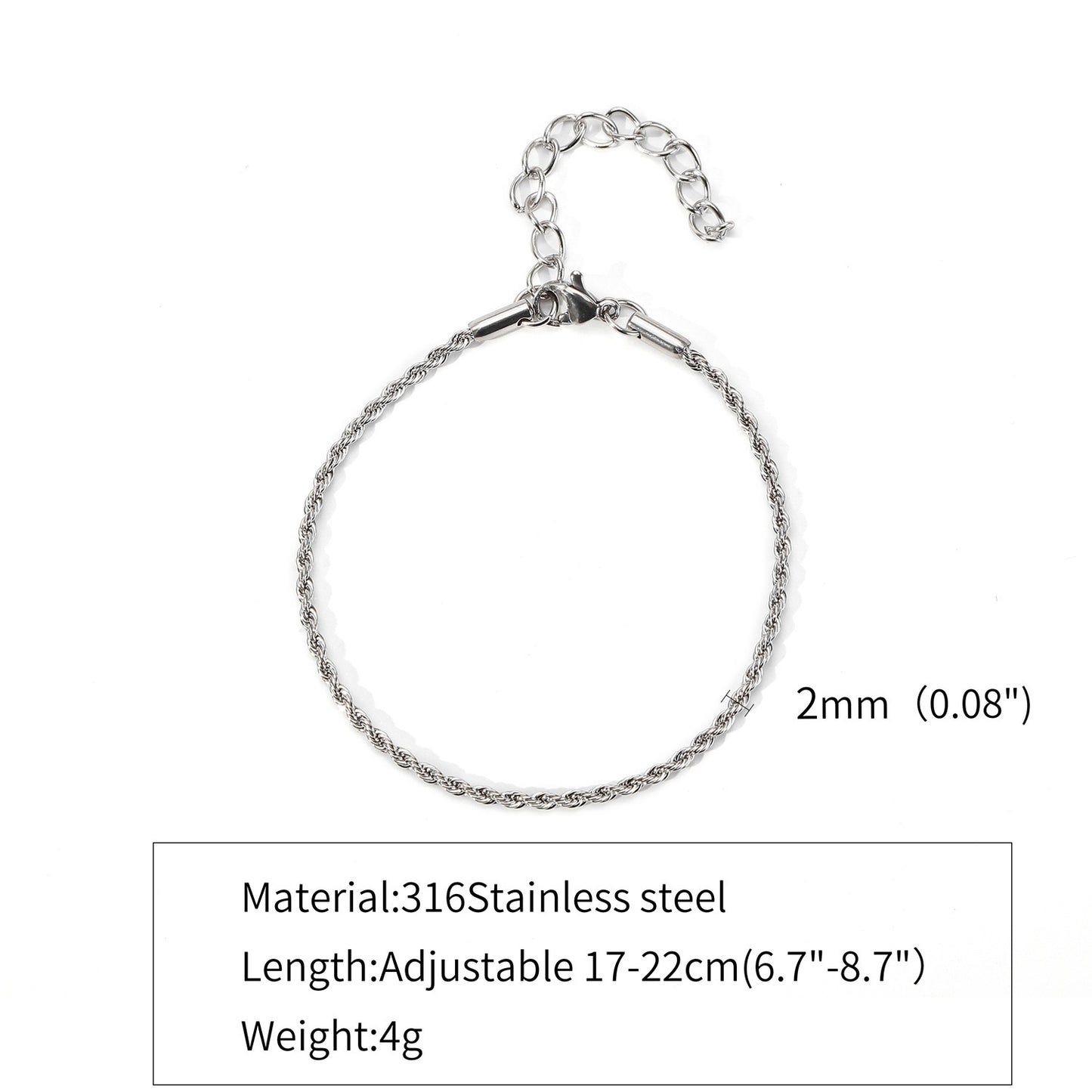 Hemp Flowers Chain Stainless Steel 18K Cuban Item