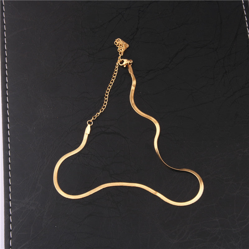 Snake chain necklace