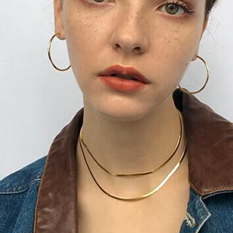 Snake chain necklace