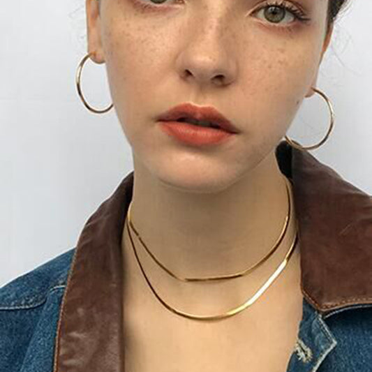 Snake chain necklace
