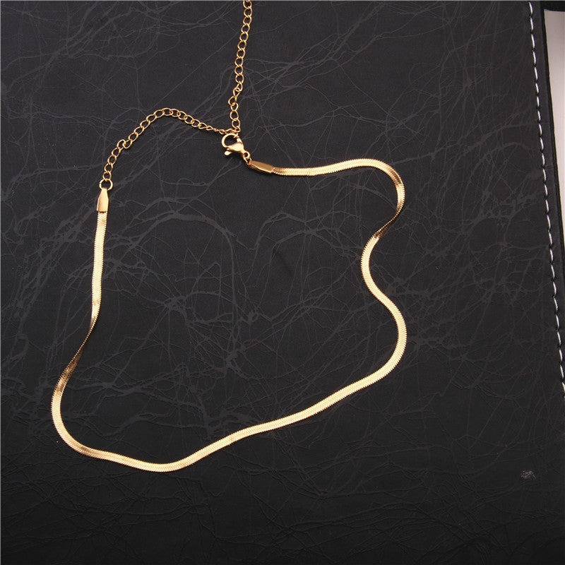 Snake chain necklace