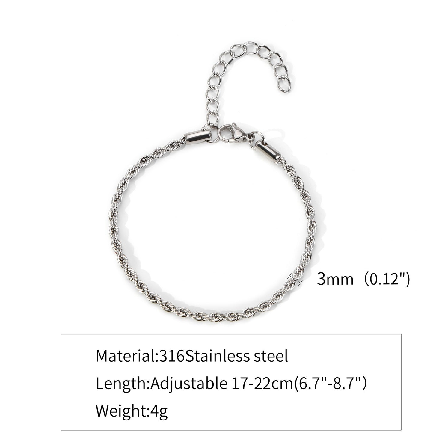 Hemp Flowers Chain Stainless Steel 18K Cuban Item