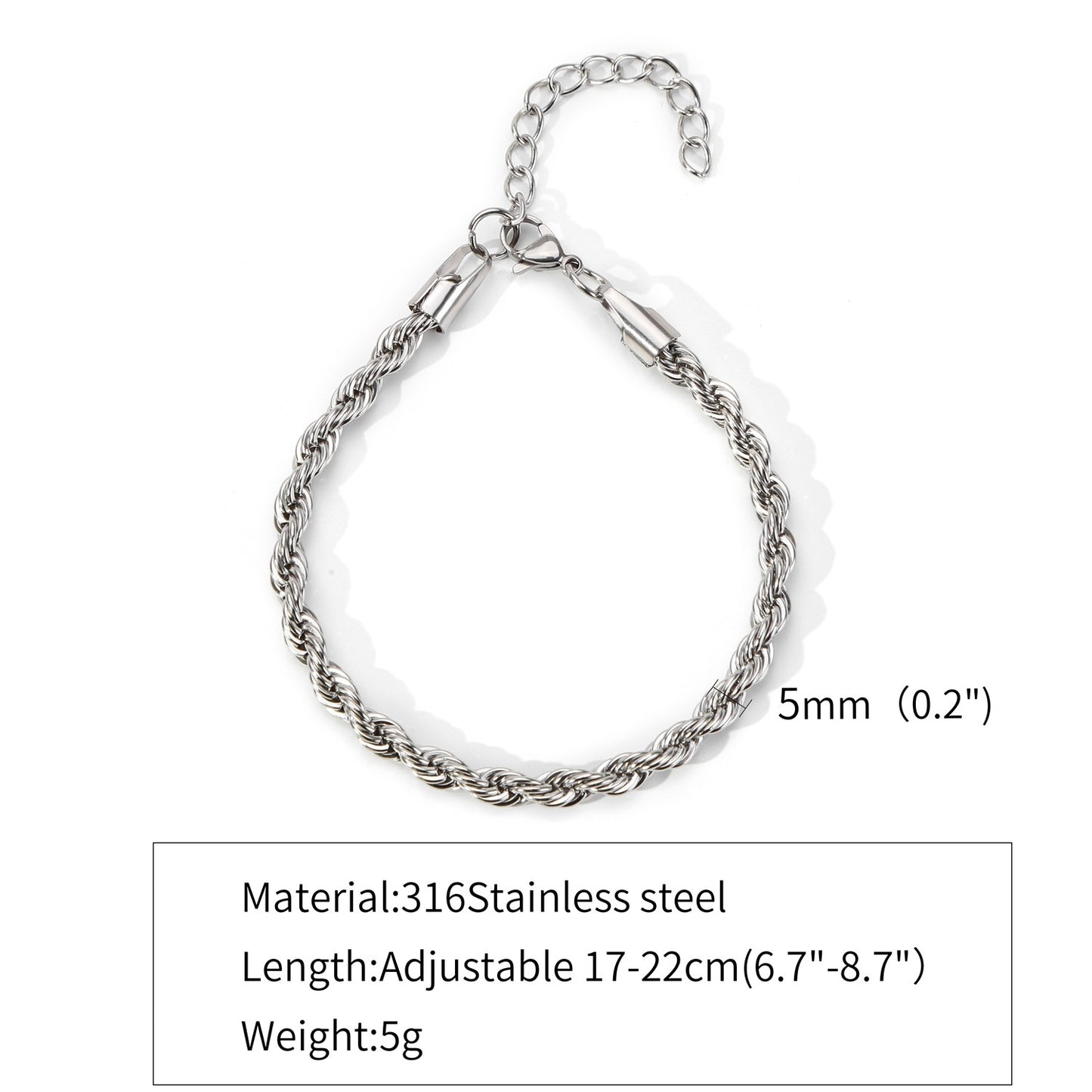 Hemp Flowers Chain Stainless Steel 18K Cuban Item