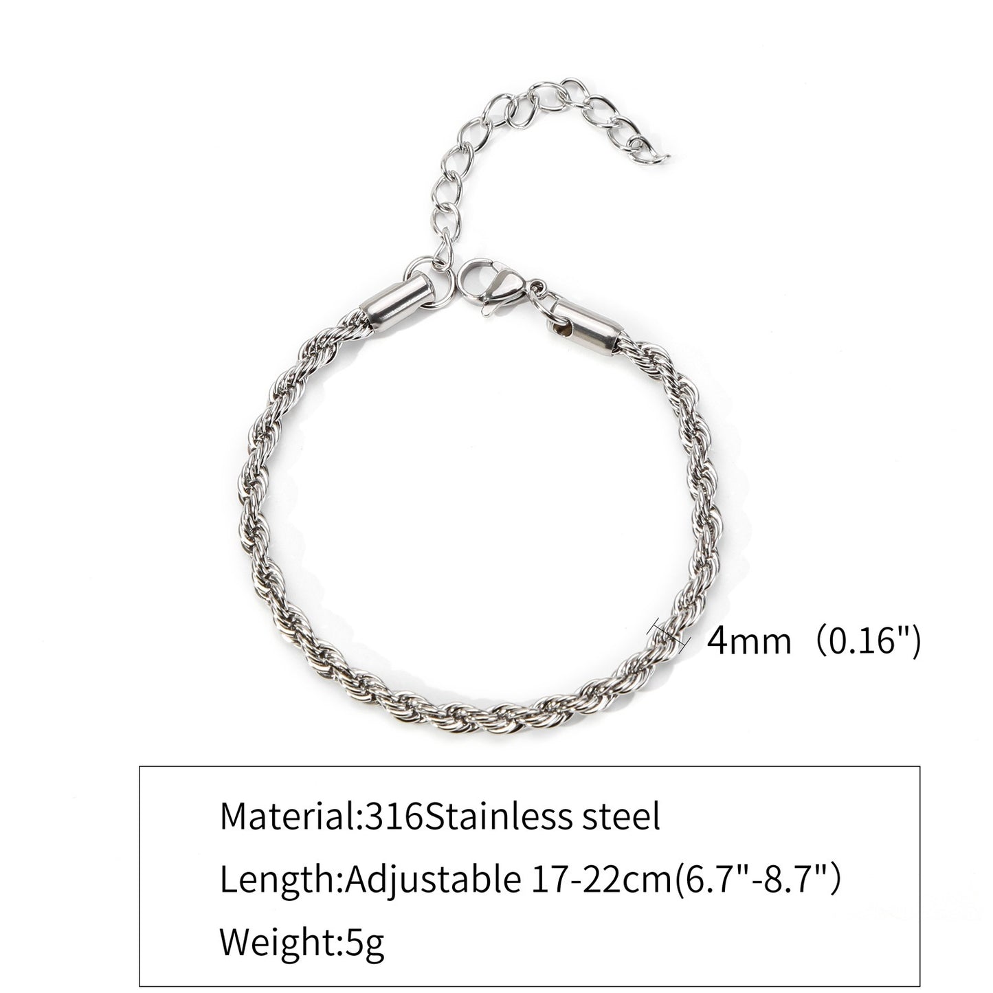 Hemp Flowers Chain Stainless Steel 18K Cuban Item