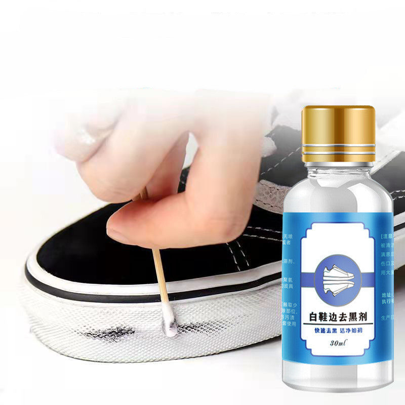 White Shoes Sneakers Edge Decontamination Cleaner Patent Leather