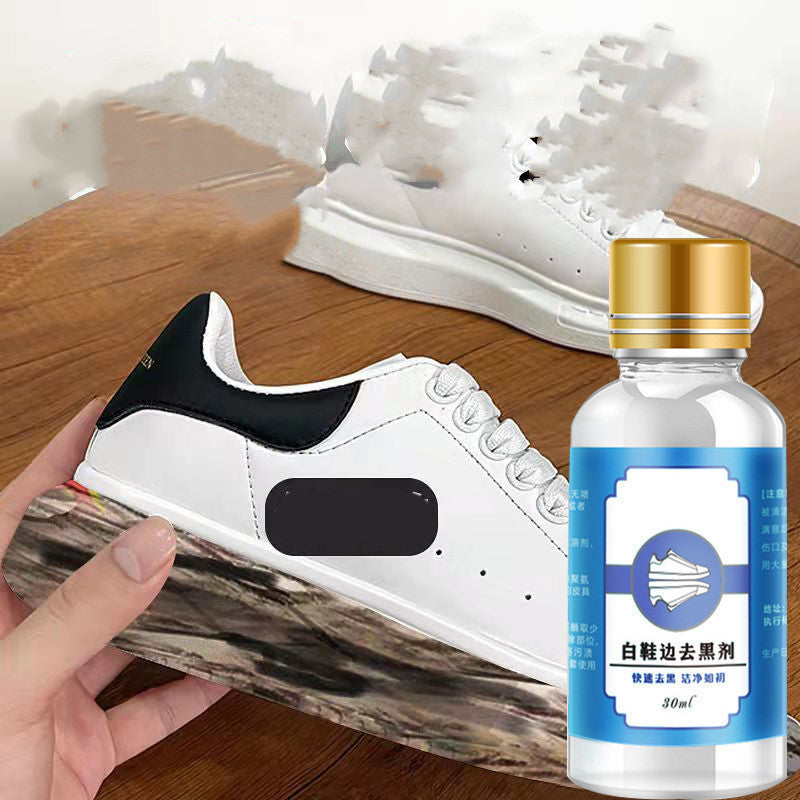 White Shoes Sneakers Edge Decontamination Cleaner Patent Leather